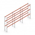 Palletstelling AR T2 voordeelrij 6000x11120x1100, T1451/3600 - 3 niveaus