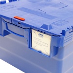 Zichtvenster voor Begra distributiebak, transportbak 90x68mm