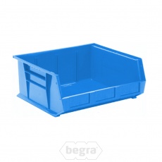Voordeelpartij 45 kunststof stapelbakken type D 375x415x179 mm (lxbxh) blauw Voordeelpartij 45 kunststof stapelbakken type D 375x415x179 mm (lxbxh) blauw