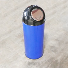 Retourpartij afvalbakken met pushdeksel 55 liter - Ongebruikt!