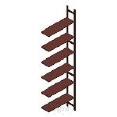 BT Range houten legbordstelling diepte 290 mm BT Range houten legbordstelling diepte 290 mm