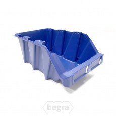 Palletaanbieding 200 Begra stapelbare en nestbare kunststof magazijnbakken type S5, 360x217x155 mm (lxbxh) blauw Palletaanbieding 200 Begra stapelbare en nestbare kunststof magazijnbakken type S5, 360x217x155 mm (lxbxh) blauw