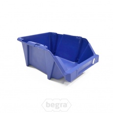 Palletaanbieding 300 Begra stapelbare en nestbare kunststof magazijnbakken type S4, 300x200x130 mm (lxbxh) blauw Palletaanbieding 300 Begra stapelbare en nestbare kunststof magazijnbakken type S4, 300x200x130 mm (lxbxh) blauw