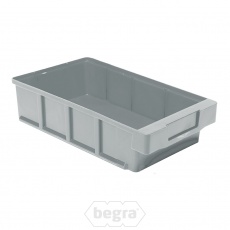 Voordeelpartij 32 magazijnbaken VKB 300x186x83 mm (lxbxh) grijs Voordeelpartij 32 magazijnbaken VKB 300x186x83 mm (lxbxh) grijs
