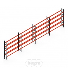 Voordeelrij bandenstelling grootvak AR 2250x6700x400mm (hxbxd) 4 secties 4 niveaus antraciet Voordeelrij bandenstelling grootvak AR 2250x6700x400mm (hxbxd) 4 secties 4 niveaus antraciet