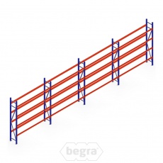 Voordeelrij bandenstelling grootvak AR 2250x6700x400mm (hxbxd) 4 secties 4 niveaus blauw Voordeelrij bandenstelling grootvak AR 2250x6700x400mm (hxbxd) 4 secties 4 niveaus blauw