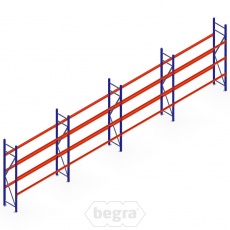 Voordeelrij bandenstelling grootvak AR 2250x6700x500mm (hxbxd) 4 secties 3 niveaus blauw Voordeelrij bandenstelling grootvak AR 2250x6700x500mm (hxbxd) 4 secties 3 niveaus blauw