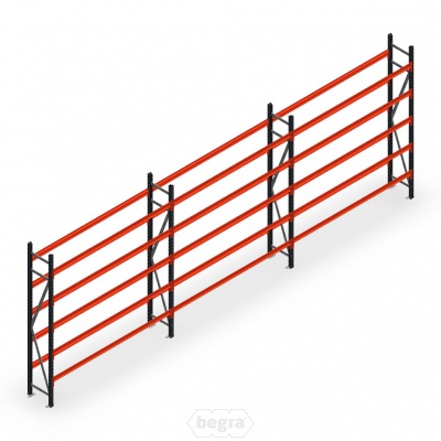 Voordeelrij bandenstelling grootvak AR 3000x6240x400mm (hxbxd) 3 secties 5 niveaus antraciet Voordeelrij bandenstelling grootvak AR 3000x6240x400mm (hxbxd) 3 secties 5 niveaus antraciet