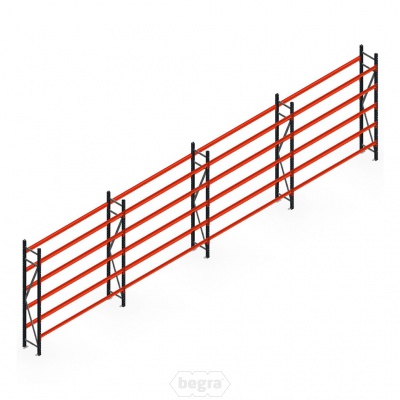 Voordeelrij bandenstelling grootvak AR 3000x6700x400mm (hxbxd) 4 secties 5 niveaus antraciet Voordeelrij bandenstelling grootvak AR 3000x6700x400mm (hxbxd) 4 secties 5 niveaus antraciet