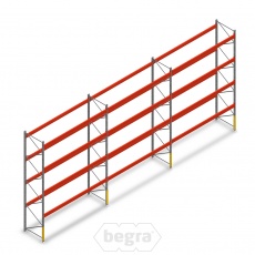 Voordeelrij gebruikte AR M1 T2 palletstelling 5000x11120x1100mmmm (hxbxd) - 3 secties 4 niveaus Voordeelrij gebruikte AR M1 T2 palletstelling 5000x11120x1100mmmm (hxbxd) - 3 secties 4 niveaus