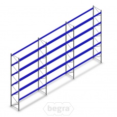 Voordeelrij gebruikte Bito palletstelling 5330x11280x1100mm (hxbxd) - 3 secties / 5 niveaus Voordeelrij gebruikte Bito palletstelling 5330x11280x1100mm (hxbxd) - 3 secties / 5 niveaus