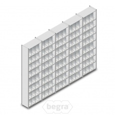 Voordeelrij gebruikte Dexion legbordstelling verzinkt 2300x7680x600mm (hxbxd) 6sec/6niv. Voordeelrij gebruikte Dexion legbordstelling verzinkt 2300x7680x600mm (hxbxd) 6sec/6niv.