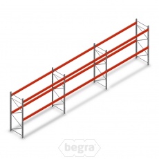 Voordeelrij gebruikte EAB/Schaeffer palletstelling 3200x9360x1100mm (hxbxd) - 3 secties 2 niveaus