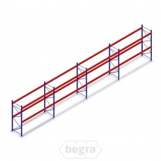 Voordeelrij gebruikte Ramada palletstelling 3200x15258x1100 mm (hxbxd) - 4 secties 2 niveaus Voordeelrij gebruikte Ramada palletstelling 3200x15258x1100 mm (hxbxd) - 4 secties 2 niveaus