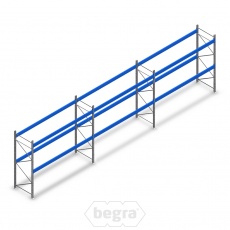 Voordeelrij gebruikte Schaeffer palletstelling 3000x11400x1050mm (hxbxd) - 3 secties 2 niveaus