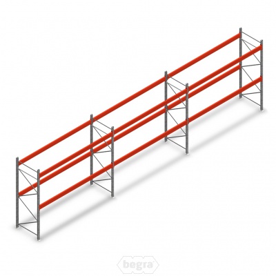 Voordeelrij gebruikte Vogelsang palletstelling 3000x11080x1100 mm (hxbxd) - 3 secties 2 niveaus Voordeelrij gebruikte Vogelsang palletstelling 3000x11080x1100 mm (hxbxd) - 3 secties 2 niveaus
