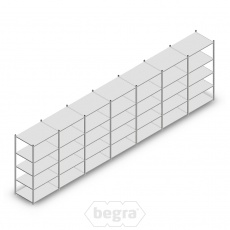 Voordeelrij Legbordstelling Medium Duty 2000x7000x700 (hxbxd) 5 niveaus metaal verzinkt 180 kg Voordeelrij Legbordstelling Medium Duty 2000x7000x700 (hxbxd) 5 niveaus metaal verzinkt 180 kg